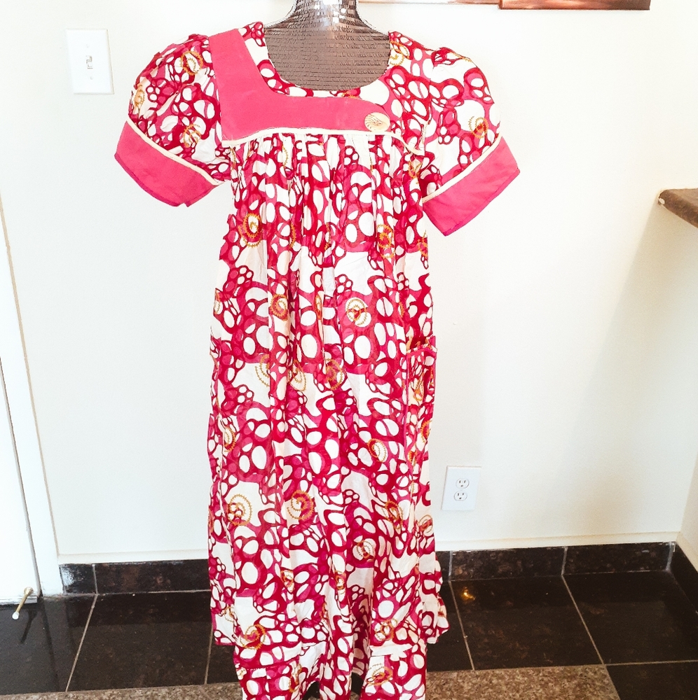 African print ,ankara, women dress, Large size,unu